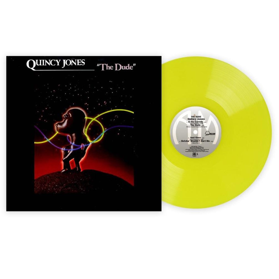 Quincy Jones - The Dude (1981) Exclusive Limited Edition Yellow Colored Vinyl LP Record
