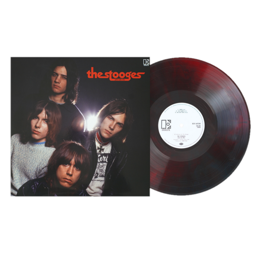 The Stooges - The Stooges (John Cale Mix) Exclusive Red And Black Marble Vinyl Club Edition