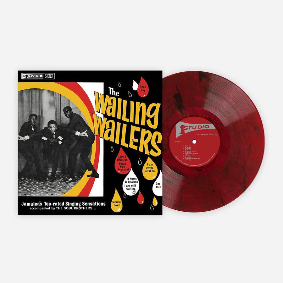 The Wailers - The Wailing Wailers Exclusive Red & Black Marble LP Vinyl Record Club Edition