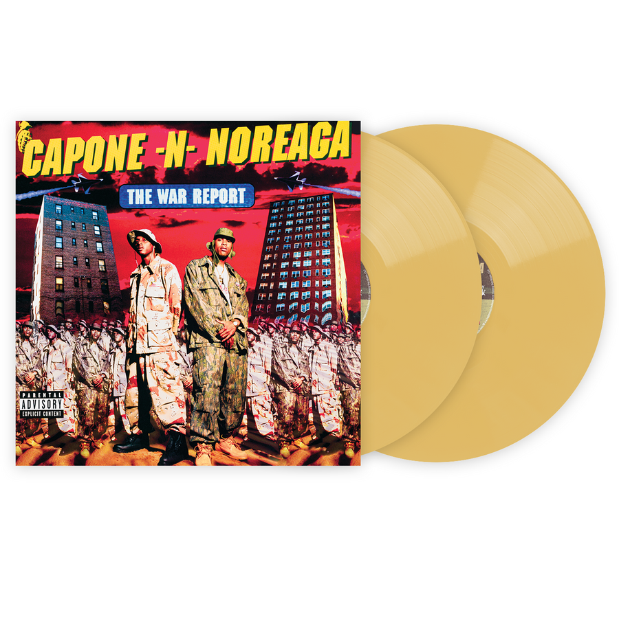 Capone-N-Noreaga - The War Report Exclusive Club Edition Yellow Colored Vinyl 2x LP