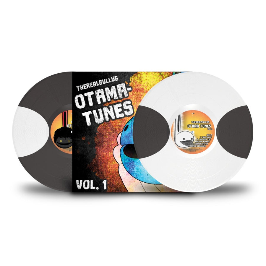TheRealSullyG - Otama Tunes, Vol.1 Exclusive Limited Edition Black/White Moon Phase Color Vinyl 2x LP Record