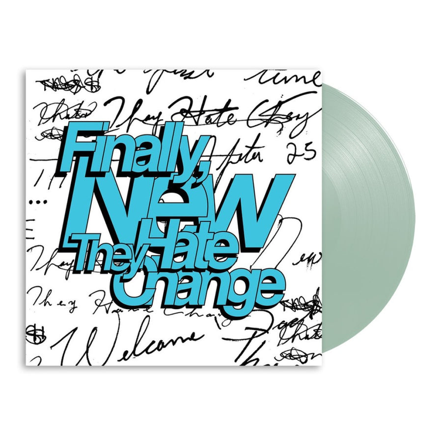 They Hate Change - Finally, New Exclusive Limited Edition Coke Bottle Clear Color Vinyl LP Record