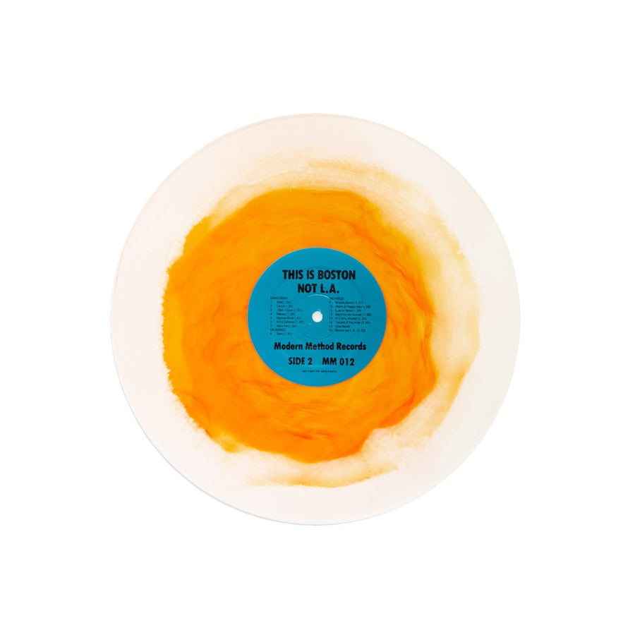 This Is Boston Not L.A. Exclusive Orange in White Color Vinyl LP Limited Edition #500 Copies