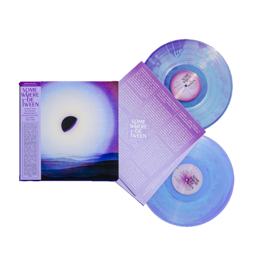 Somewhere Between - Mutant Pop, Electronic Minimalism & Shadow Sounds of Japan 1980-1988 Exclusive Cloudy Clear Purple Vinyl