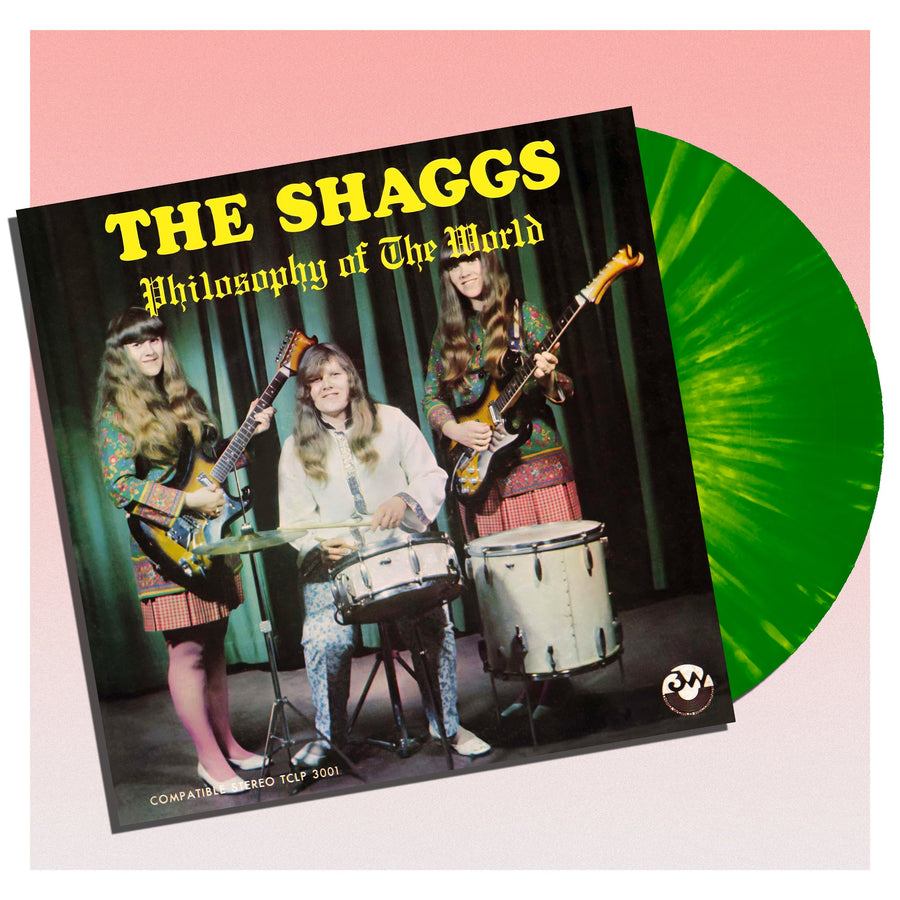 The Shaggs - Philosophy Of The World Exclusive Limited Edition Green Yellow Splatter Vinyl LP Record