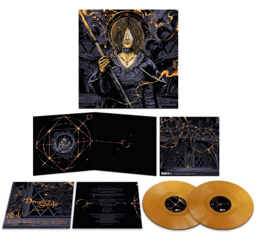 Shunsuke Kida - Demons Souls Original Soundtrack Exclusive Gold Colored 2x LP Vinyl