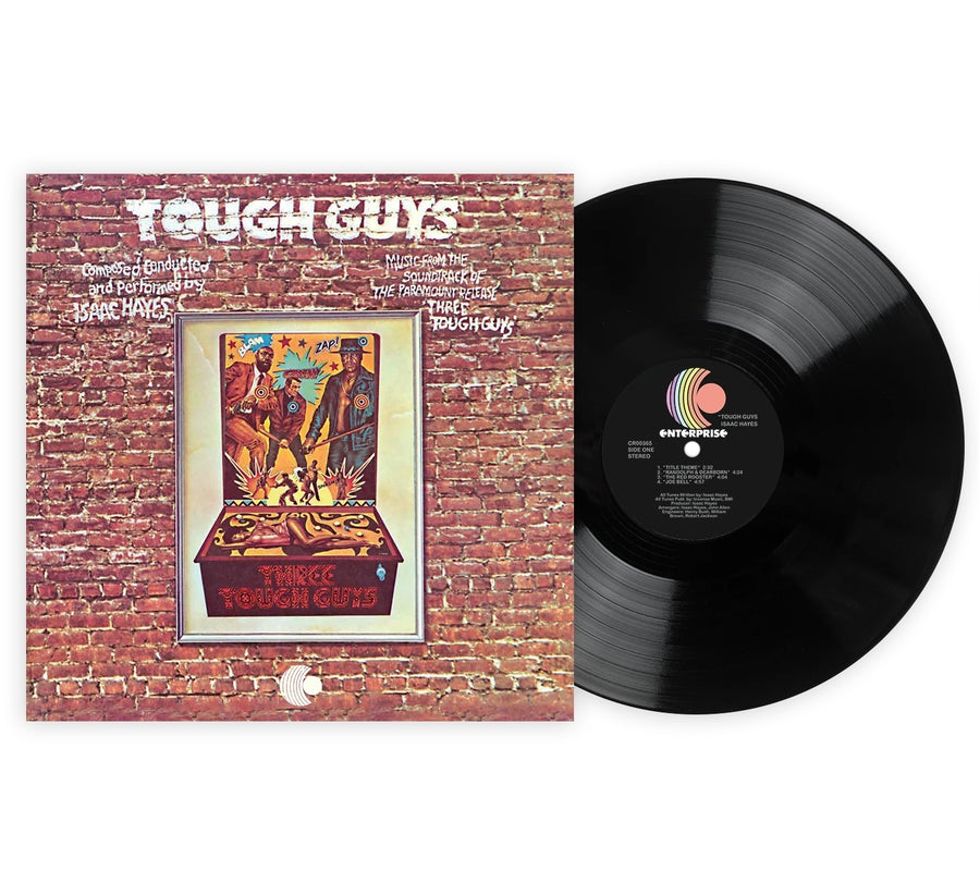 ISAAC HAYES - Tough Guys Exclusive Black LP Vinyl Album Club Edition Record VG+