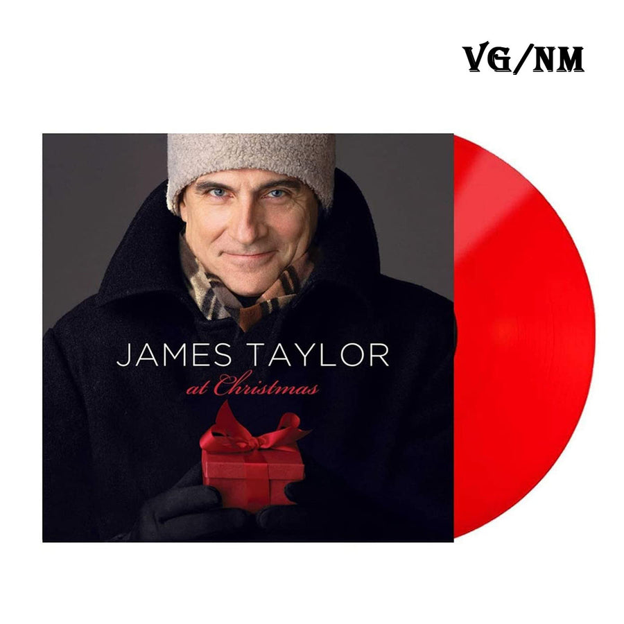 James Taylor At Christmas Exclusive Limited Edition Red Color Vinyl LP, James Taylor