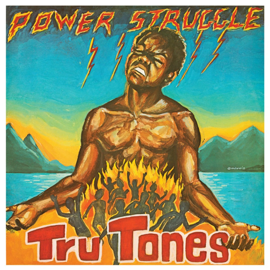 Tru-Tones - Power Struggle Exclusive Gold Color Vinyl LP Limited Edition #300 Copies