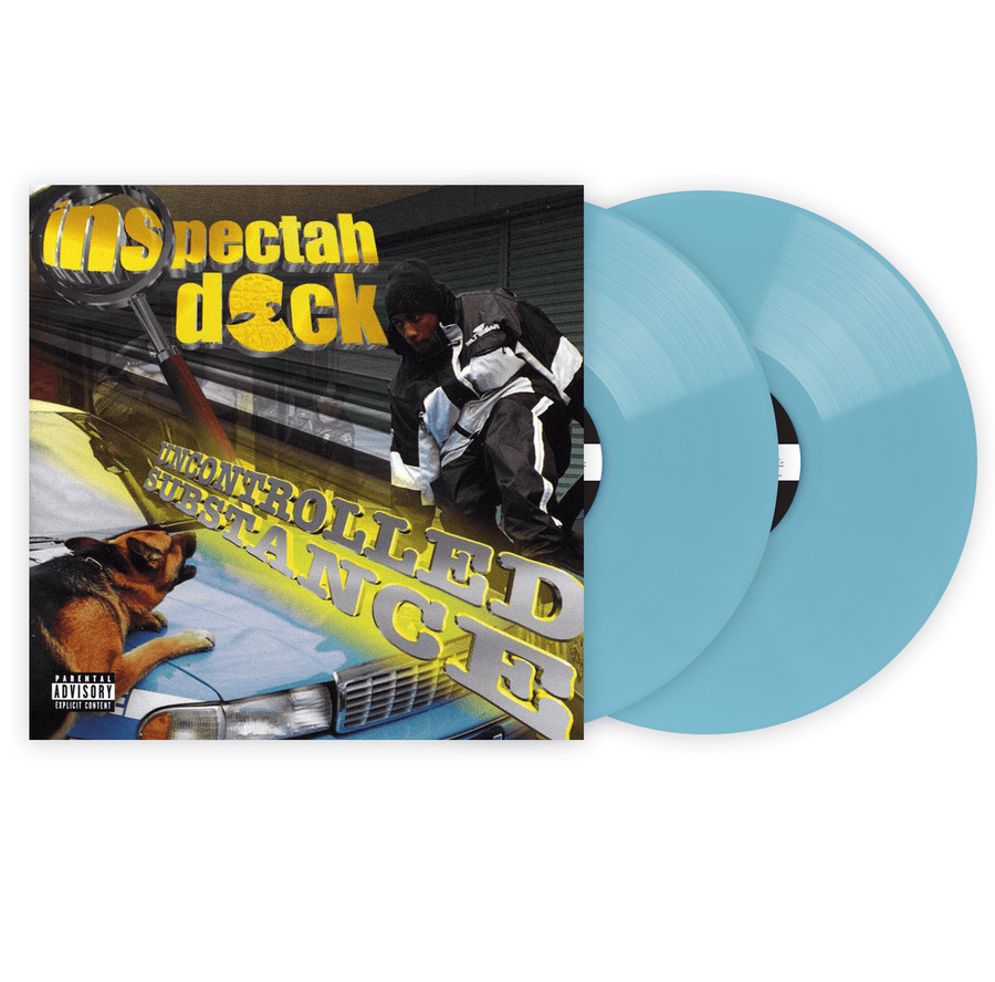 Inspectah Deck - Uncontrolled Substance Exclusive Club Edition Cop Car Blue Colored Vinyl LP