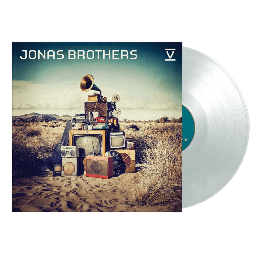 Jonas Brothers - V Exclusive Limited Edition Clear Colored Vinyl LP