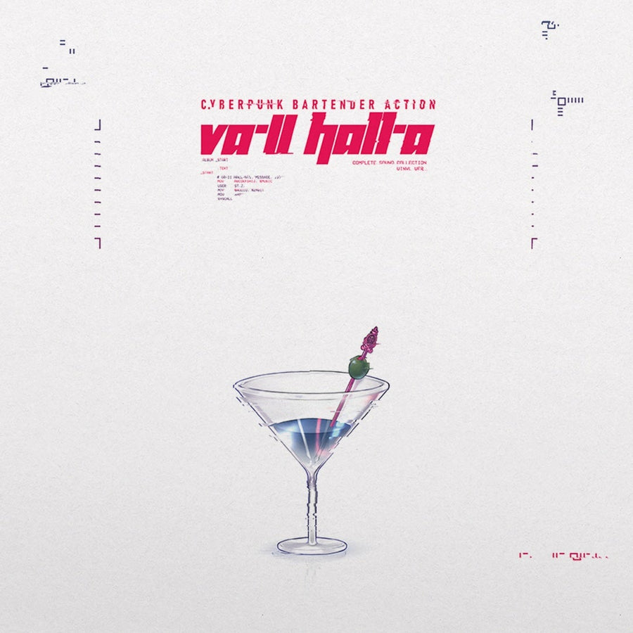Va-11 Hall-A - Original Video Game Soundtrack Exclusive Clear Vinyl With Blue And Pink Splatter 5x LP Box Set