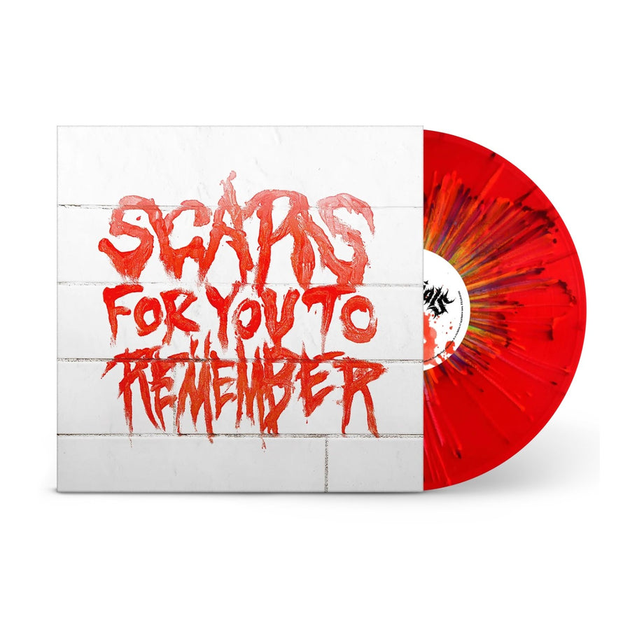 Varials - Scars For You To Remember Exclusive Translucent Red Splatter Color Vinyl LP Limited Edition #500 Copies