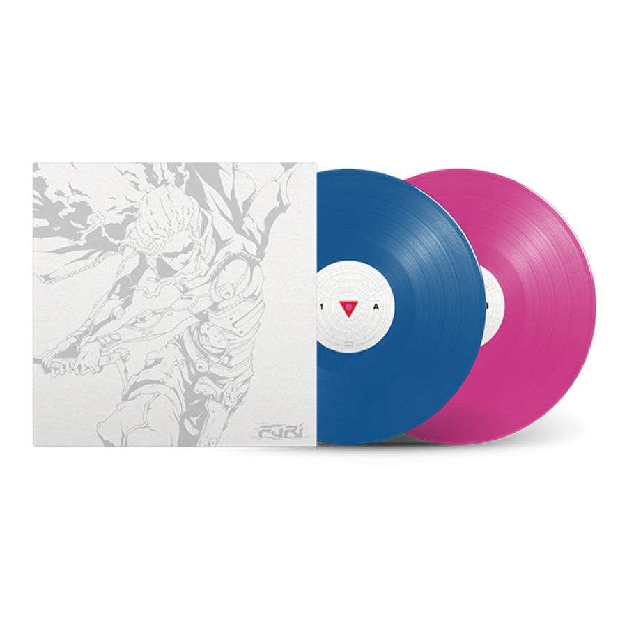 Furi Original Soundtrack Exclusive Pink & Blue Color Vinyl 2x LP Record