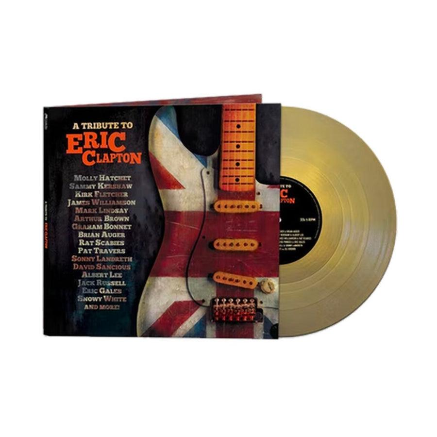 Tribute to Eric Clapton Exclusive Limited Edition Gold Color Vinyl LP Record