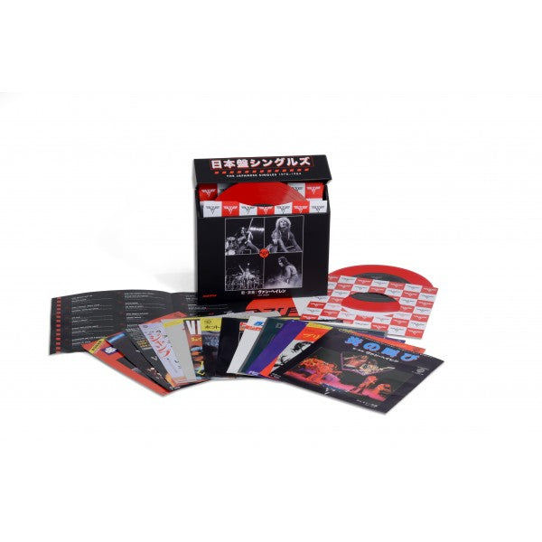 Van Halen - The Japanese Singles 1978-1984 Exclusive Red Vinyl Boxed Set Limited Edition Record