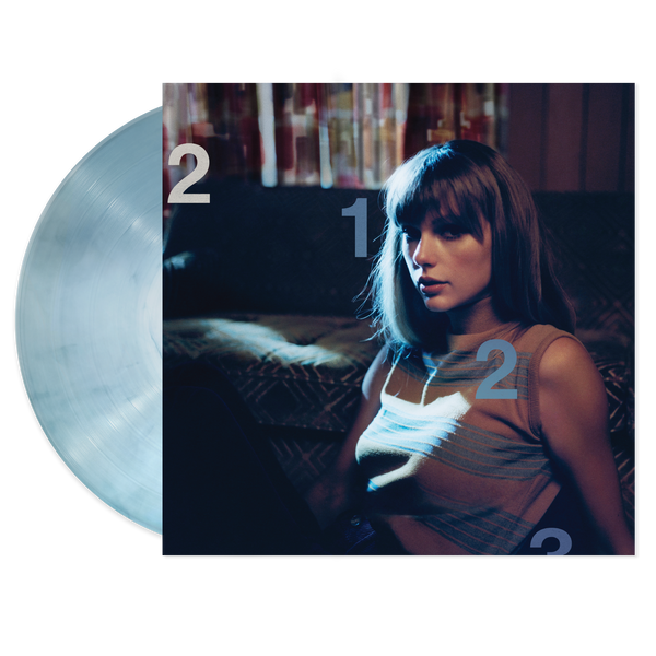 Taylor Swift - Midnights Exclusive Limited Edition Moonstone Blue Marble Color Vinyl LP