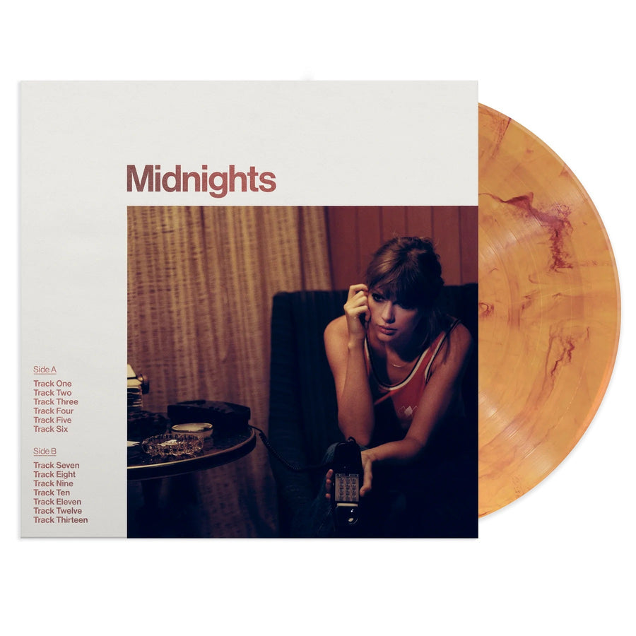 Taylor Swift - Midnights Exclusive Limited Edition Blood Moon Color Vinyl LP Record