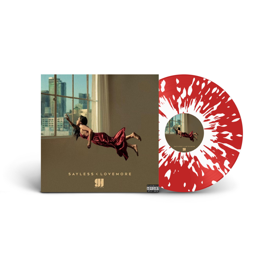 Gavlyn & Dj Hoppa - Say Less, Love More Red With White Splatter Vinyl LP Record