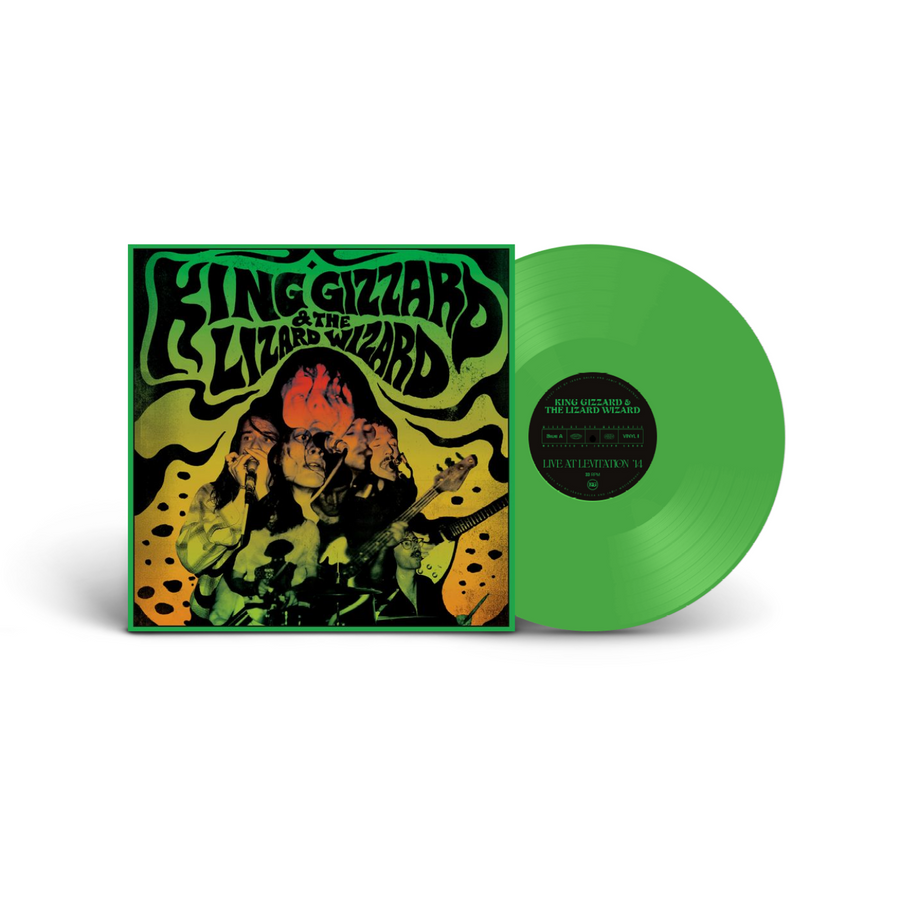 King Gizzard & The Lizard Wizard - Live At Levitation '14 Green Vinyl LP Record