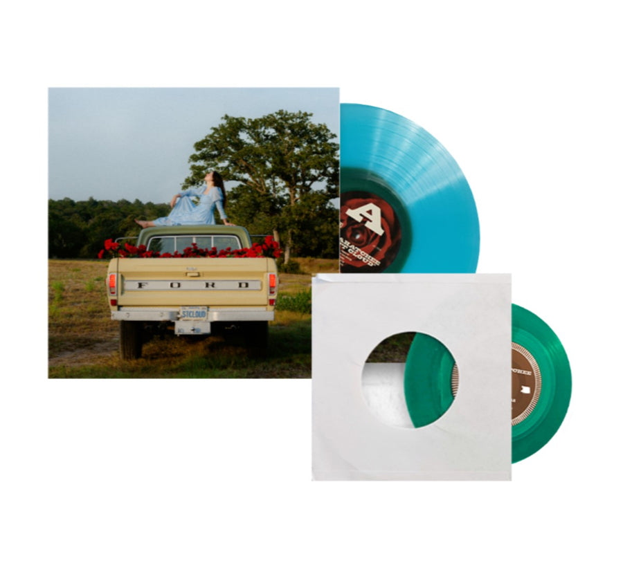 Waxahatchee - Saint Cloud Exclusive Limited Edition Green in Blue Vinyl + 7” Green Color LP Record