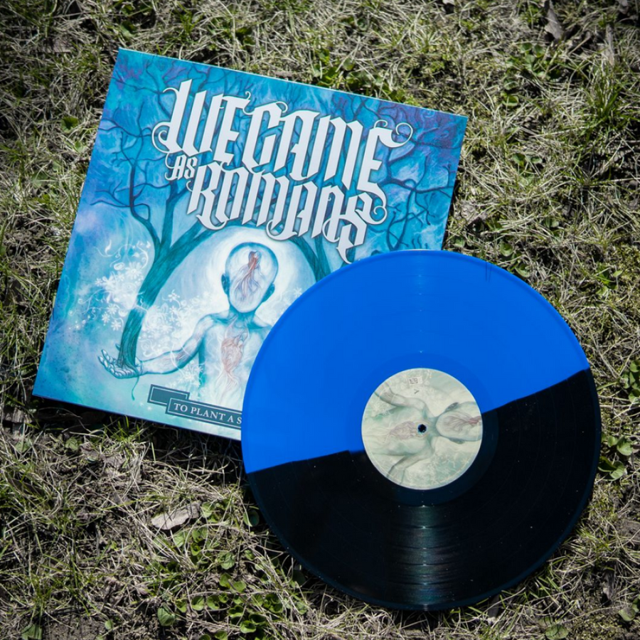 We Came As Romans - To Plant A Seed Exclusive Opaque Blue/Black Split Color Vinyl LP Limited Edition #500 Copies
