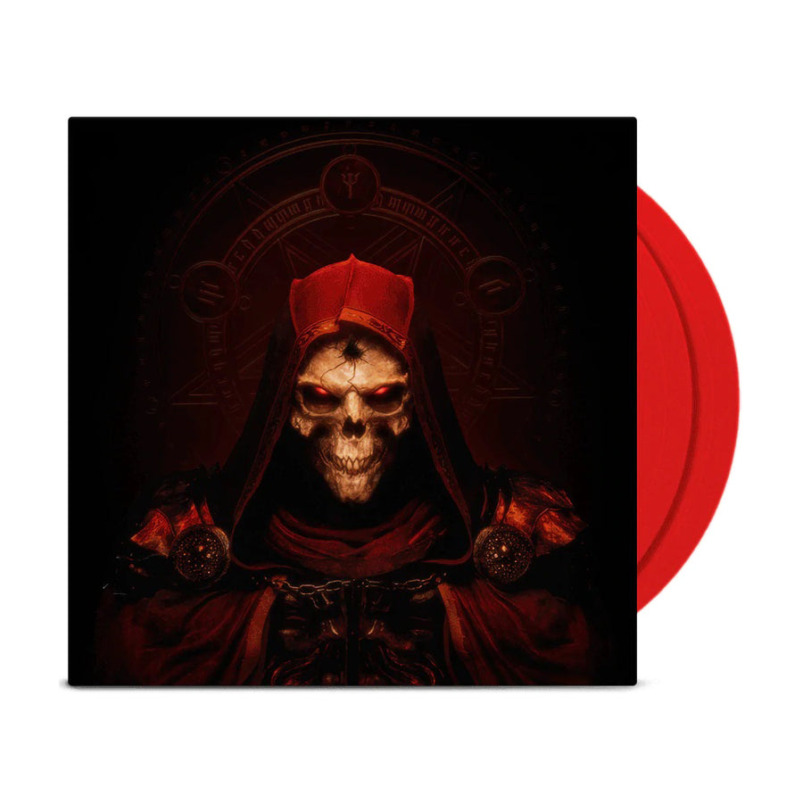 Diablo II Resurrected Soundtrack Exclusive Solid Red Color 2x LP Vinyl Record