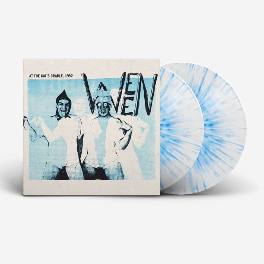 WEEN - At The Cats Cradle 92 Exclusive White With Blue Splatter Color Vinyl 2x LP Limited Edition #600 Copies