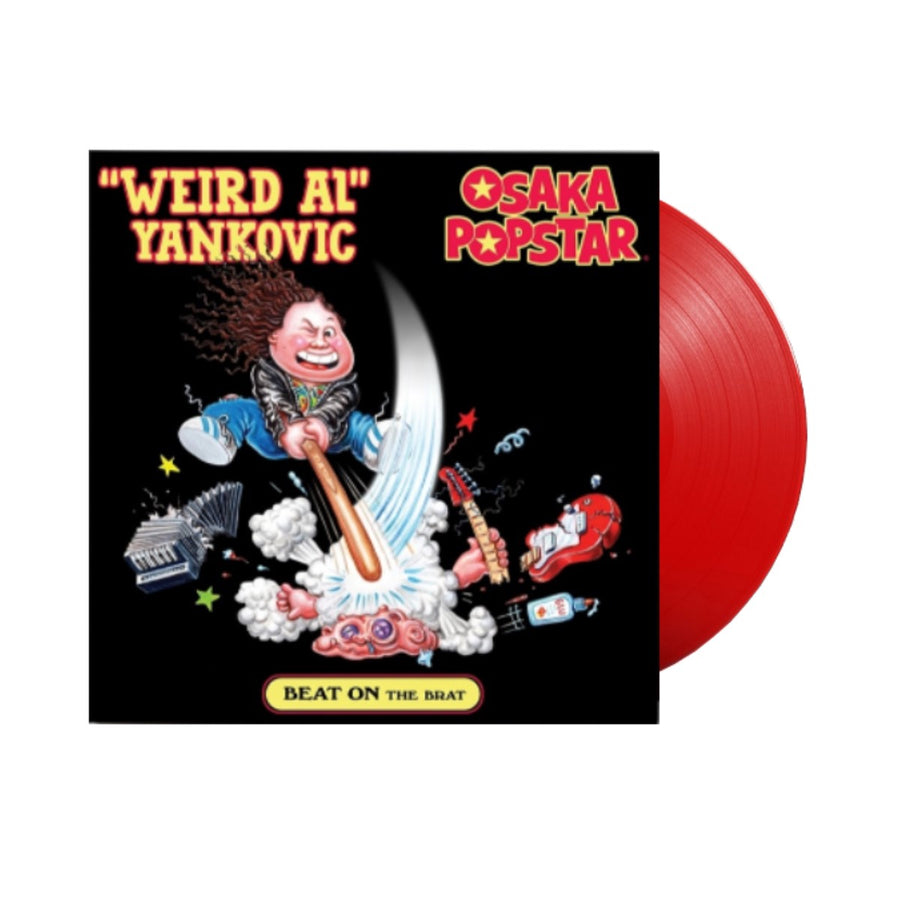 Weird Al Yankovic & Osaka Popstar - Beat on The Brat Exclusive Limited Edition Red Color Vinyl LP Record