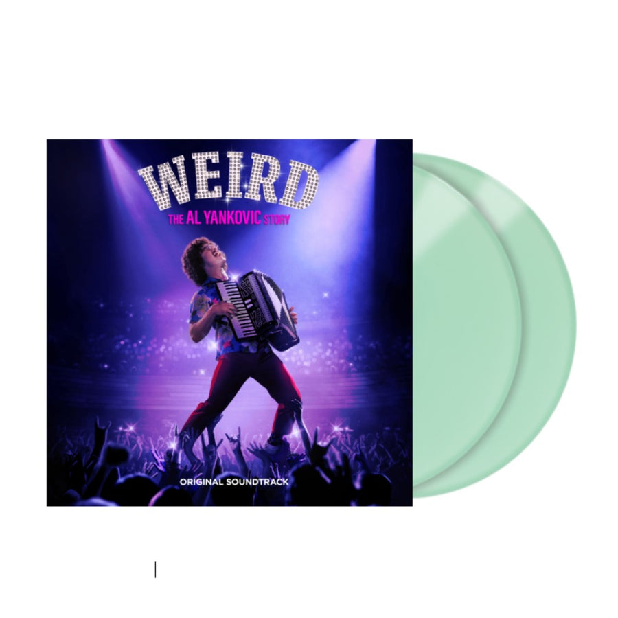 Weird The Al Yankovic Story Original Motion Picture Soundtrack Exclusive Limited Edition Glow in Dark Green Color Vinyl 2x LP