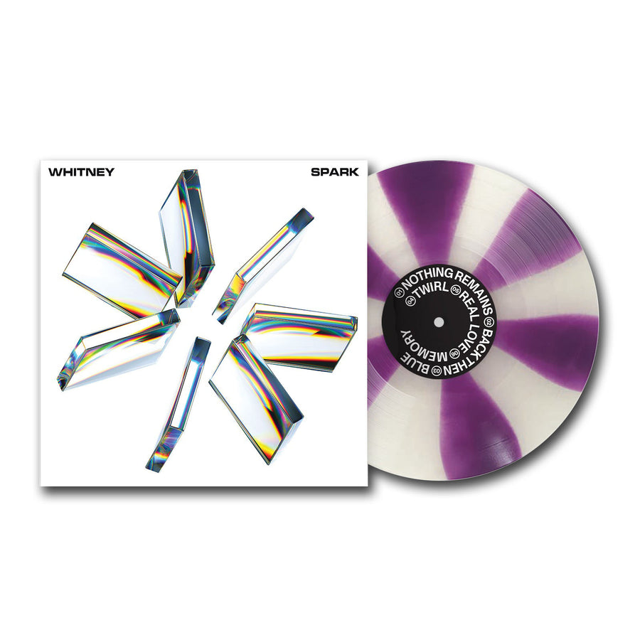 Whitney - SPARK Exclusive Cloudy Clear & Purple Cornetto Color Vinyl LP Record