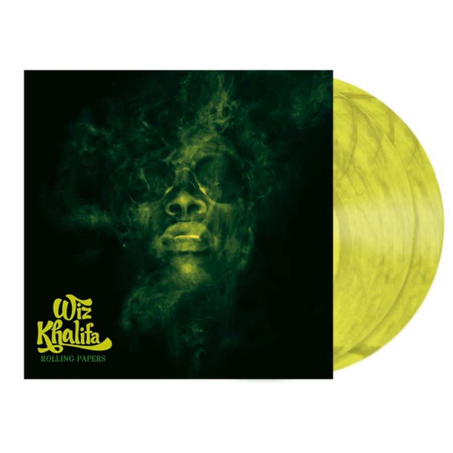 Wiz Khalifa - Rolling Papers Spotify Exclusive Limited Edition Yellow Splatter Vinyl LP