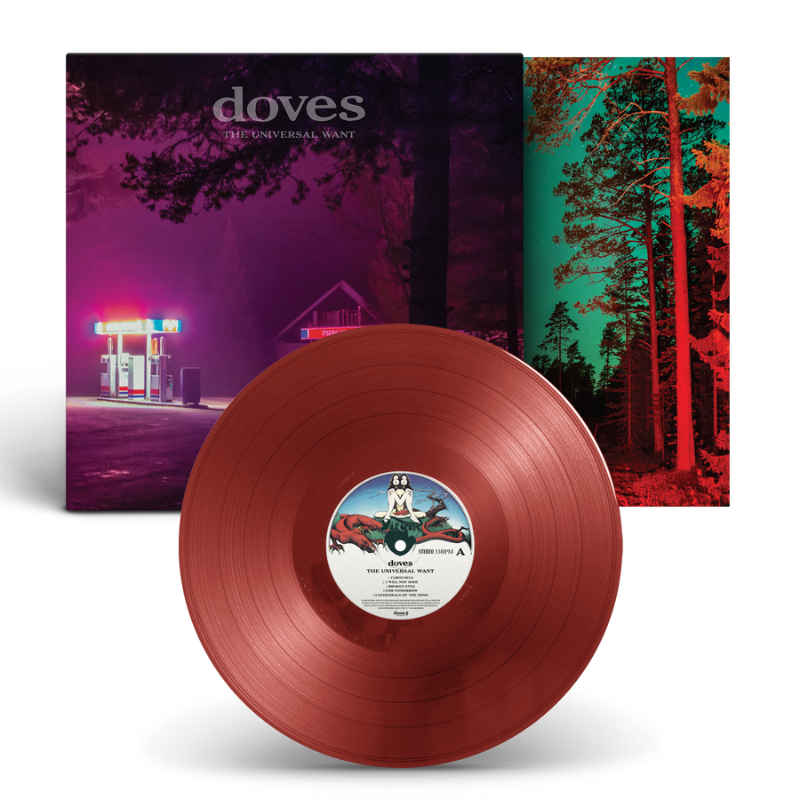 Doves ‎ The Universal Want Limited Edition Red Colored Vinyl Lprecor Vinceron 8600