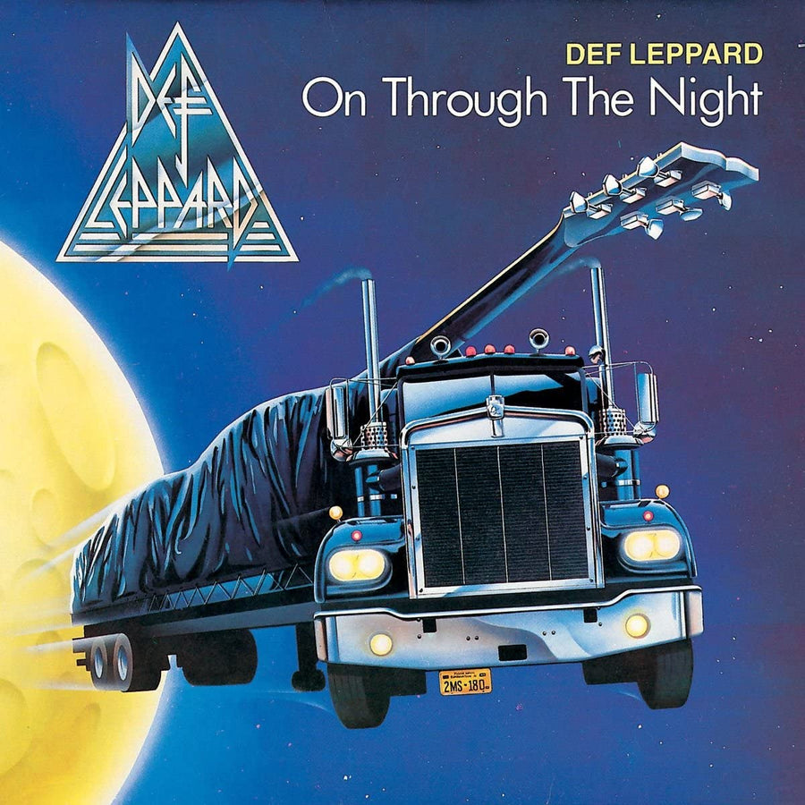 Def Leppard - On Through The Night Limited Edition Blue Colored Vinyl LP_Record