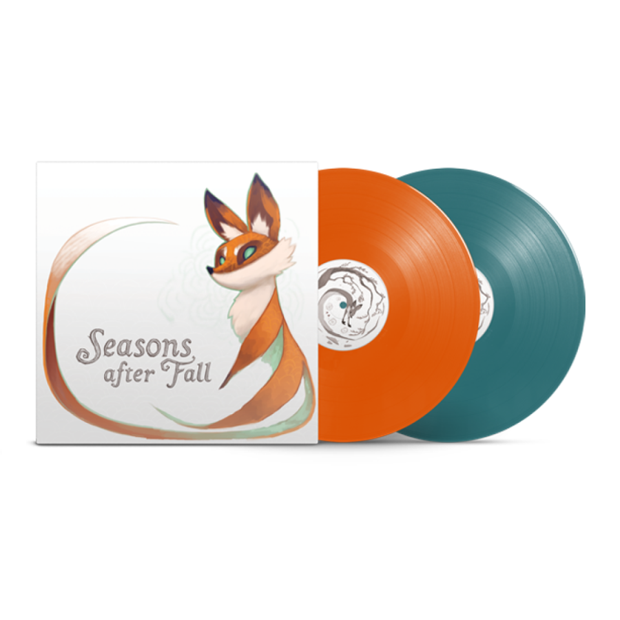 Yann van der Cruyssen - Seasons after Fall Original Soundtrack Exclusive Orange & Green Color Vinyl 2x LP Record