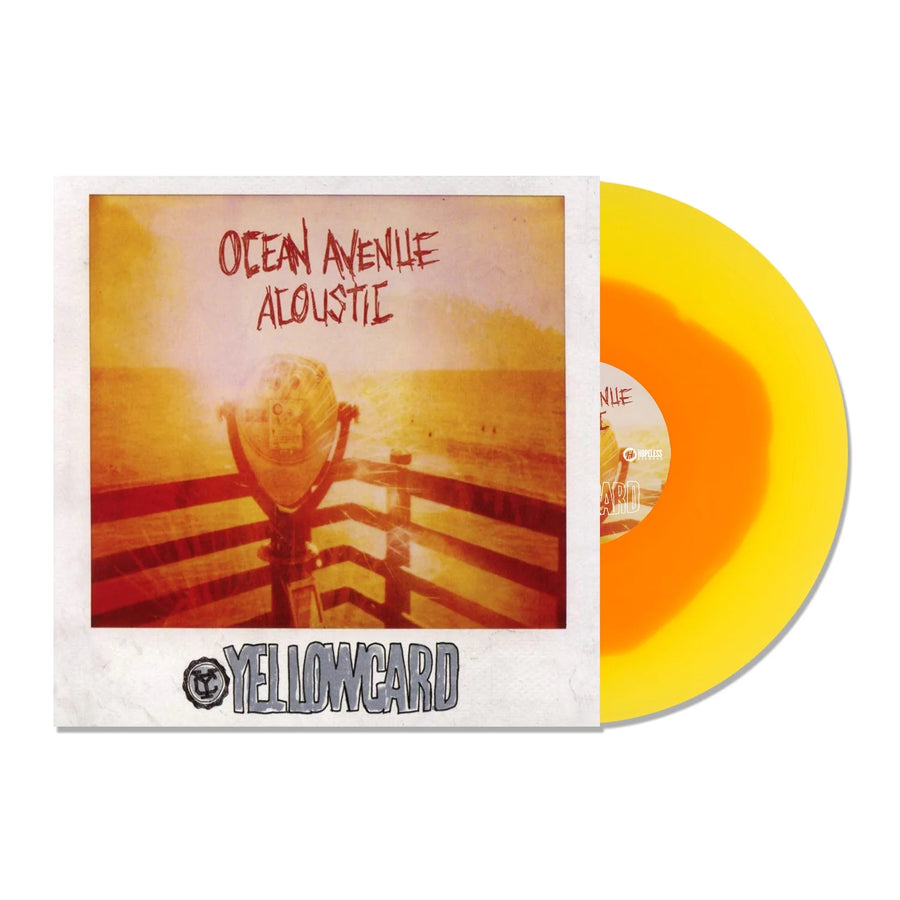 Yellowcard - Ocean Avenue Acoustic Exclusive Orange Inside Yellow Colored Vinyl LP