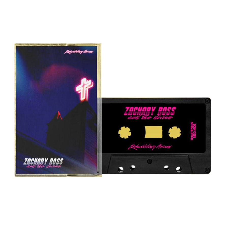 Zachary Ross And The Divine - Rebuilding Heaven Exclusive Black/Hot Pink Color Cassette